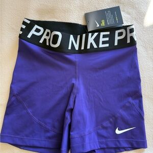 Nike Women's Athletic Shorts in Purple